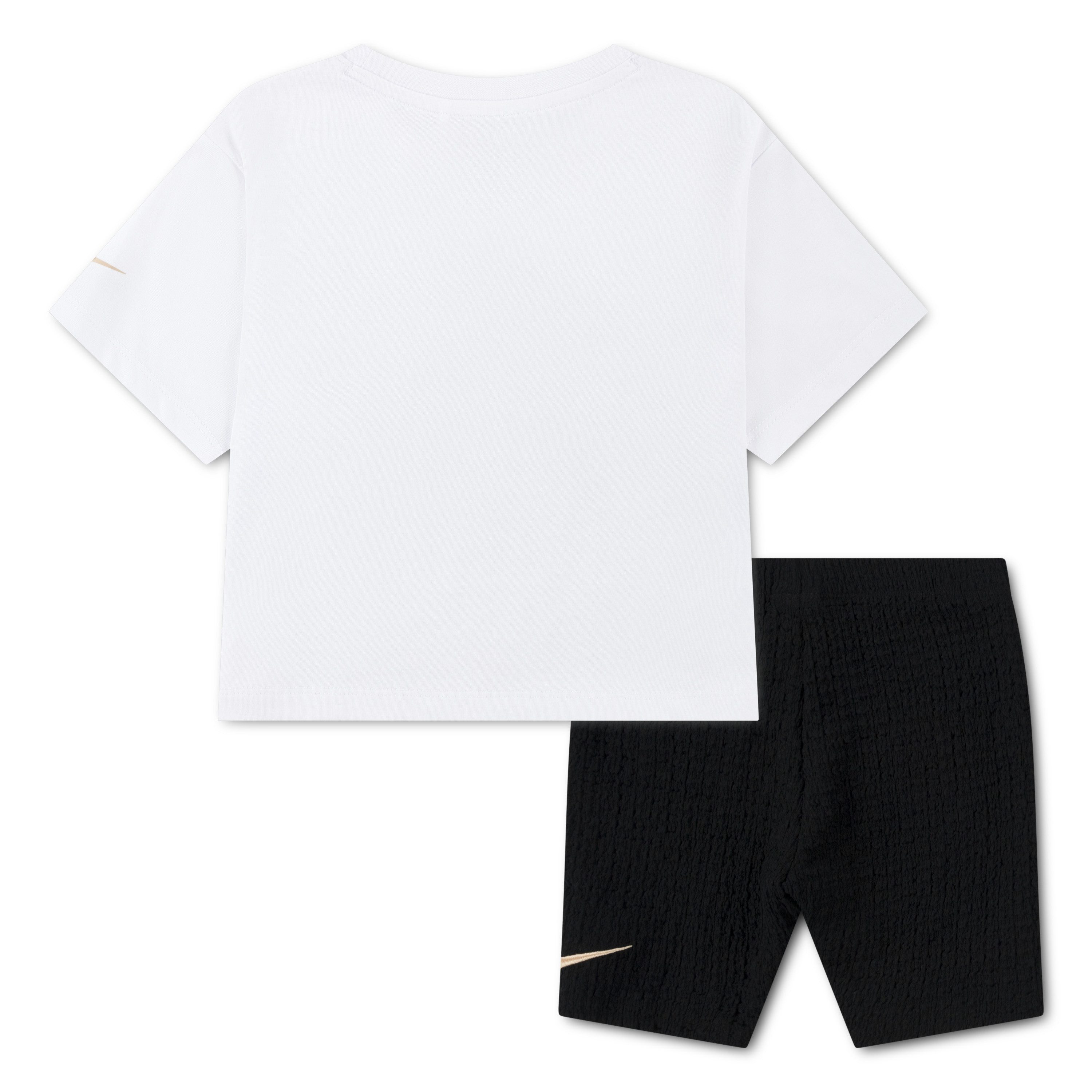 Nike Sportswear T-Shirt & Shorts NKG BOLD PLAY BIKE SHORT SET (2-tlg) 2-teiliges Set aus T-Shirt und Shorts