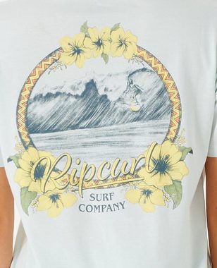 Rip Curl Print-Shirt Kurzärmliges Hula Surfer Relaxed T-Shirt