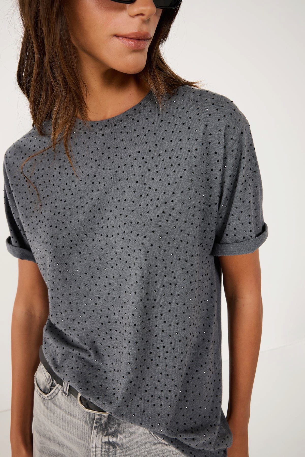 T-Shirt Bequemes Basic-T-Shirt