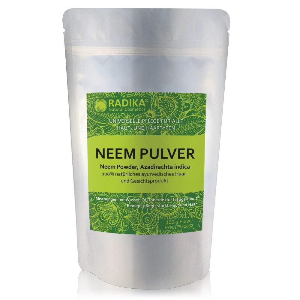 BIOHERBA R Pflege-Set Neem Pulver Azadirachta Indica 100 g