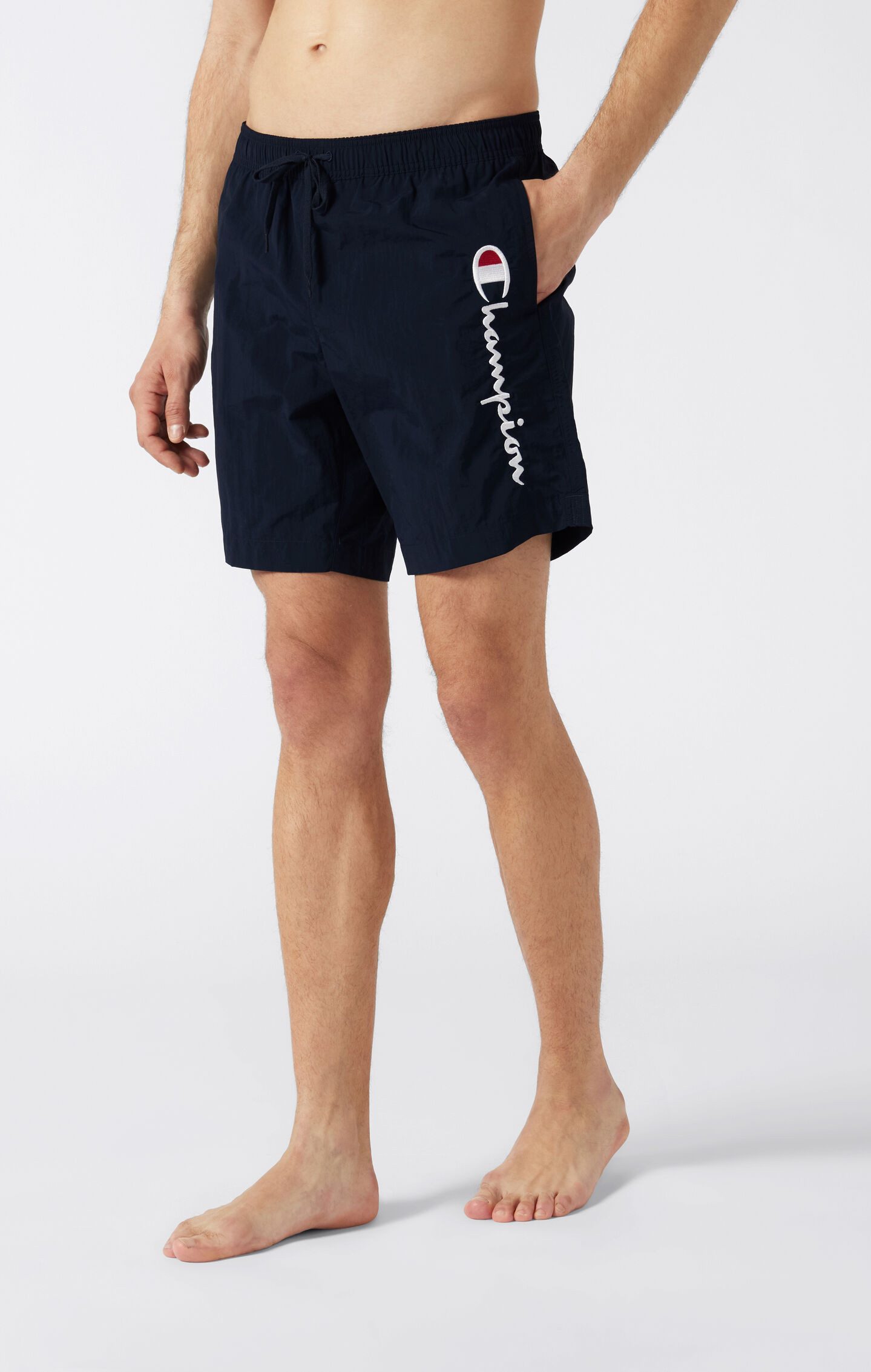 Champion Badeshorts Icons Beachshort Long aus leichtem Polyamid, mit Polyes günstig online kaufen