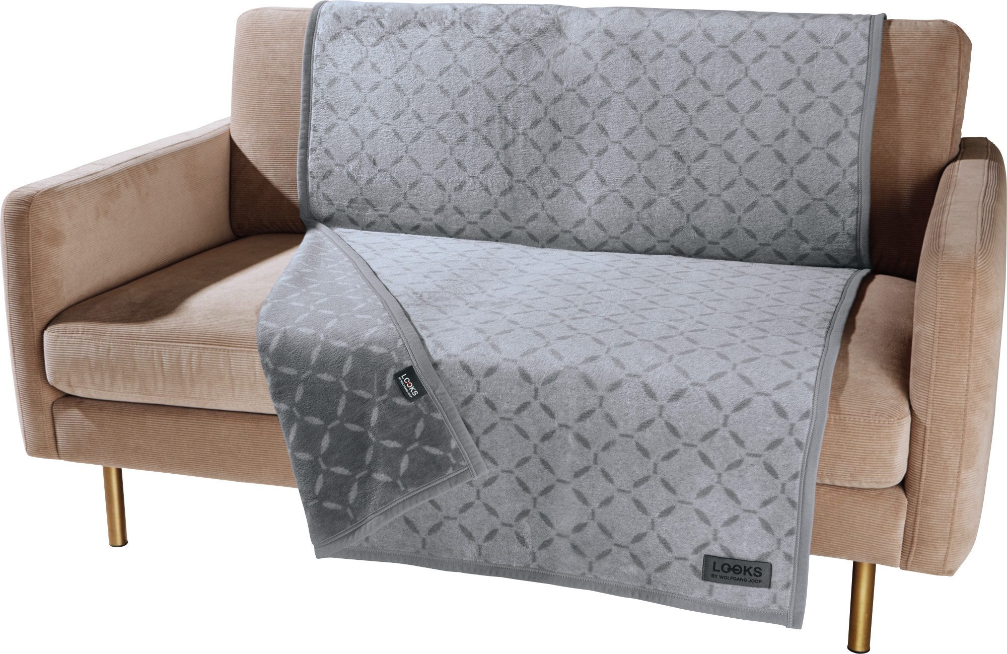 LOOKS by Wolfgang Joop Sesselschoner Sessel- und Sofaschoner, Baumwollmischung Uni