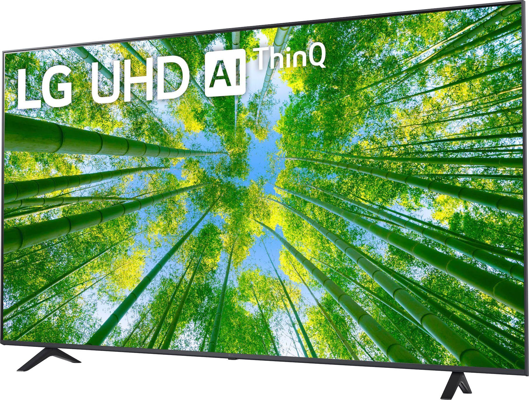 cm/86 (217 Smart-TV) Ultra LCD-LED 4K LG Zoll, 86UQ80009LB Fernseher HD,