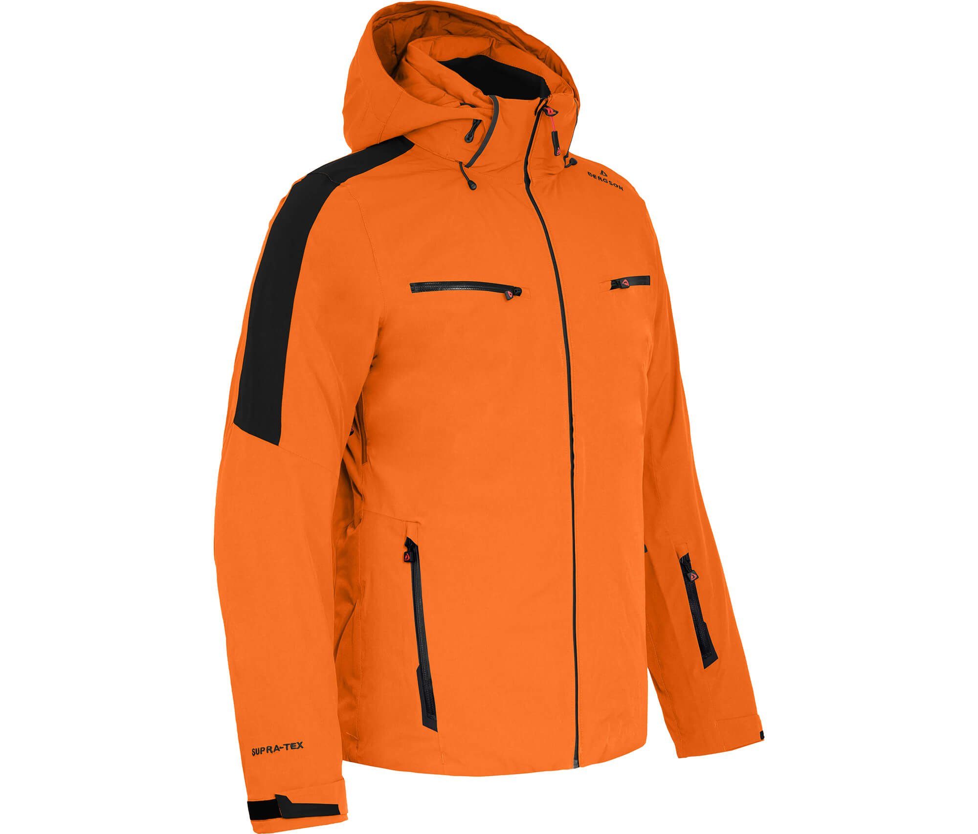 Bergson Outdoorjacke MEELS Light Herren Skijacke & Outdoorjacke, unwattiert, voll elastisch, 20000 mm