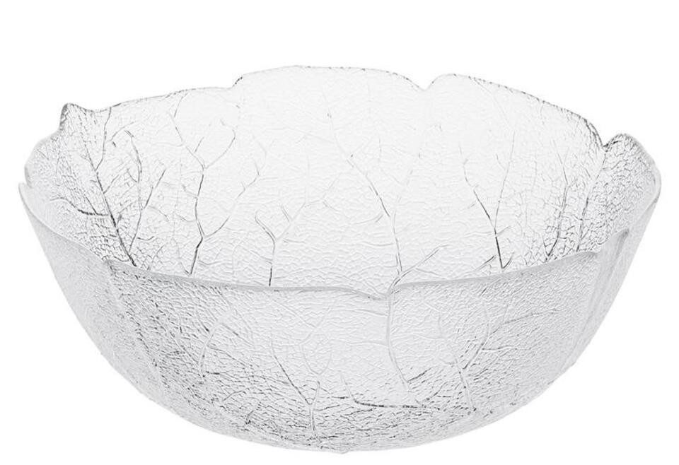 Luminarc Schale Aspen Salatschale Glas, Ø 27 cm, klar (1 Stück), (1-tlg)