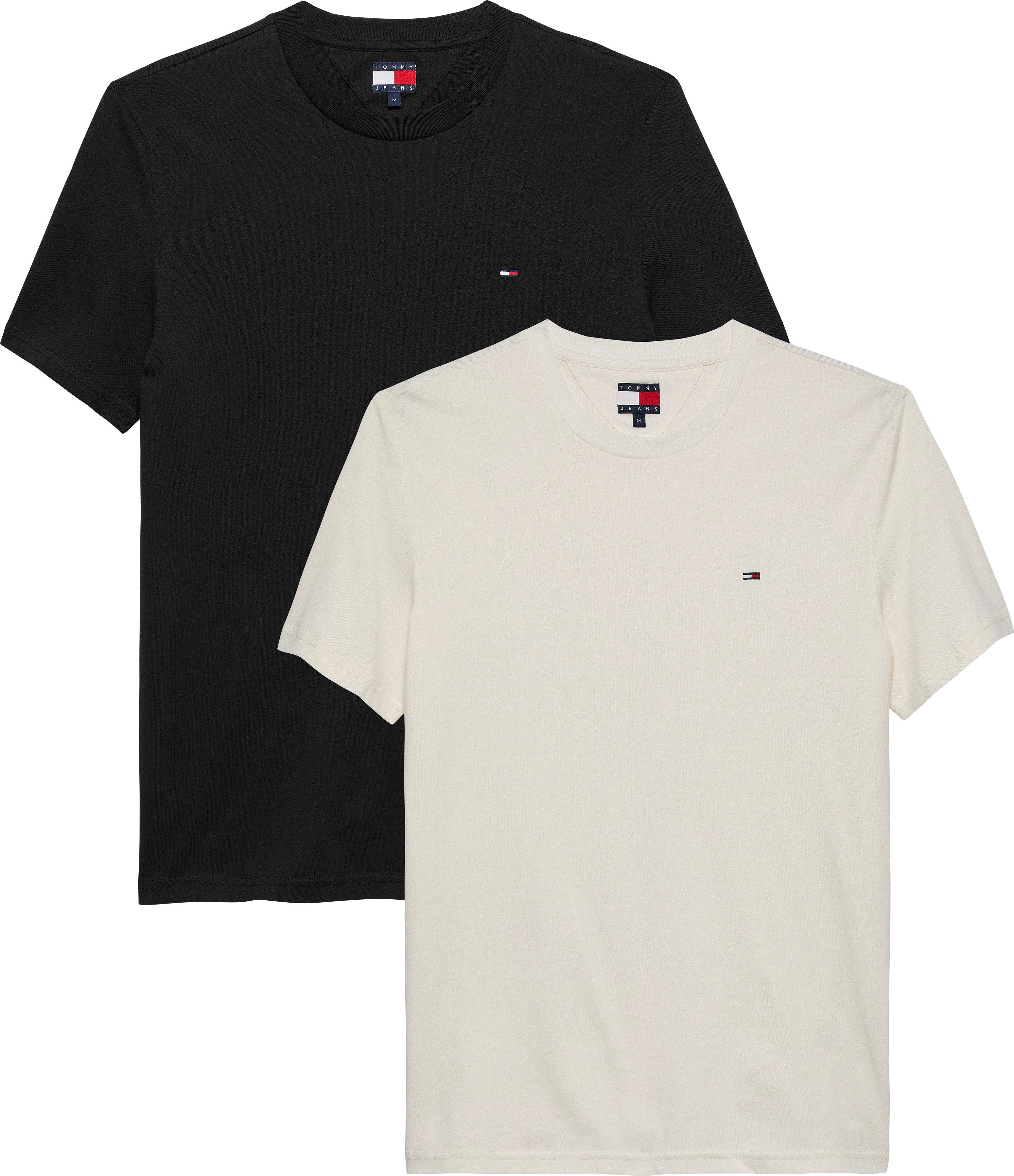 Tommy Jeans Rundhalsshirt TJM XSLIM 2PACK günstig online kaufen