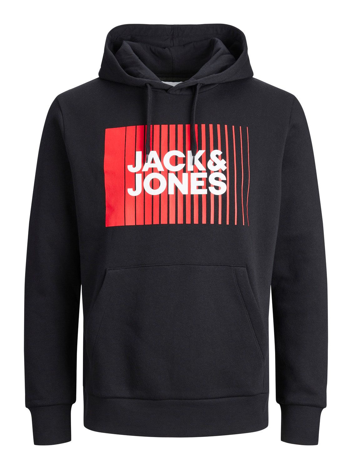 Jack & Jones Hoodie CORP (1-tlg) Hoodie mit Kapuze und Känguru-Tasche