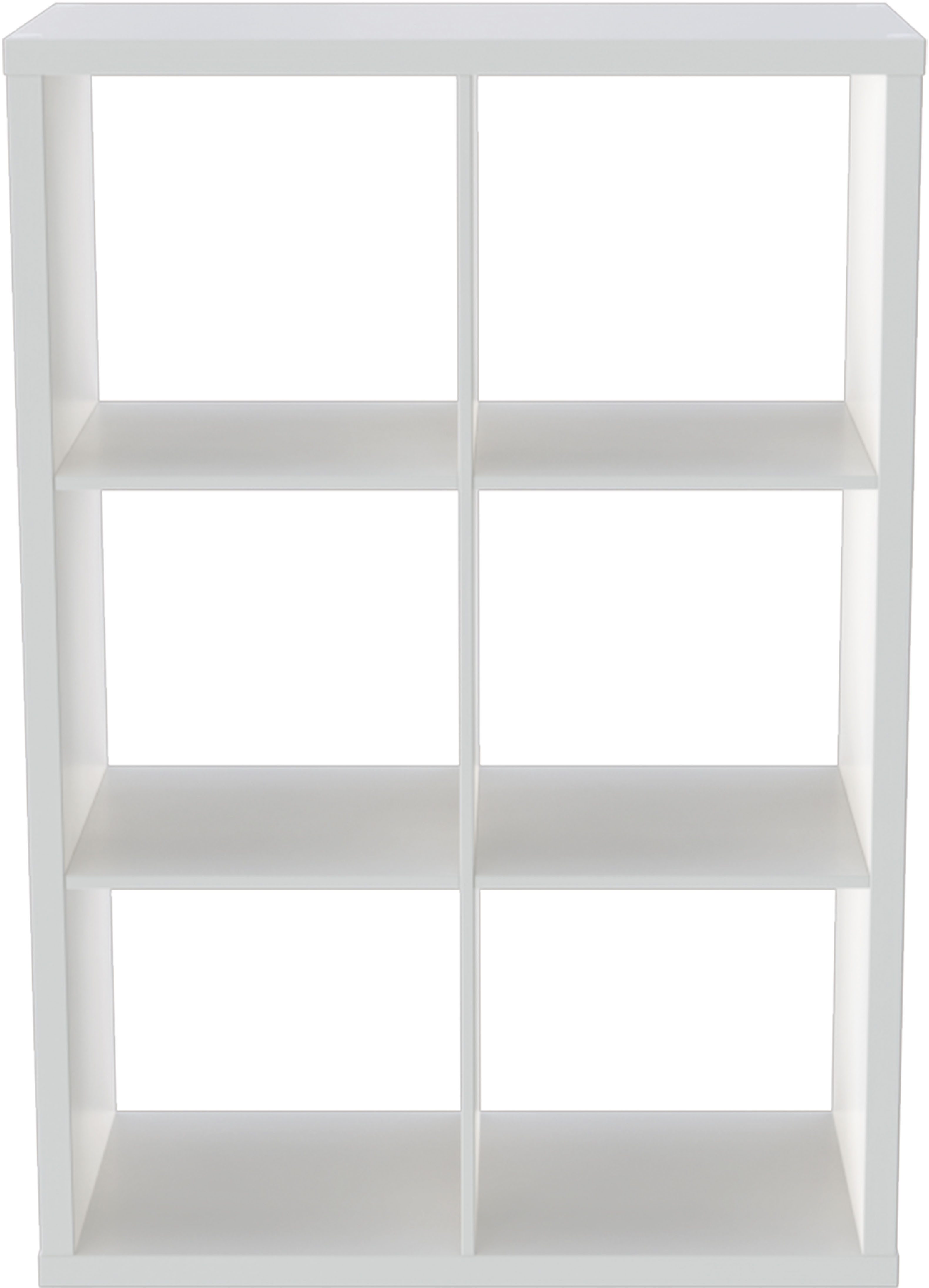 OTTO home Raumteilerregal IZOLA, Raumteiler, Aktenregal, Würfelregal, mit 6 Fächern, quer und hochkant stellbar, (B/T/H) 76x37x110 cm – Bild 5 von 5
