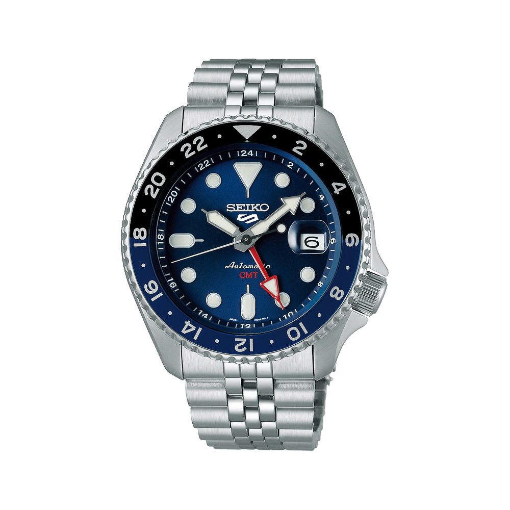 Seiko Automatikuhr Herrenuhr Seiko 5 Sports Automatik GMT SSK003K1 günstig online kaufen