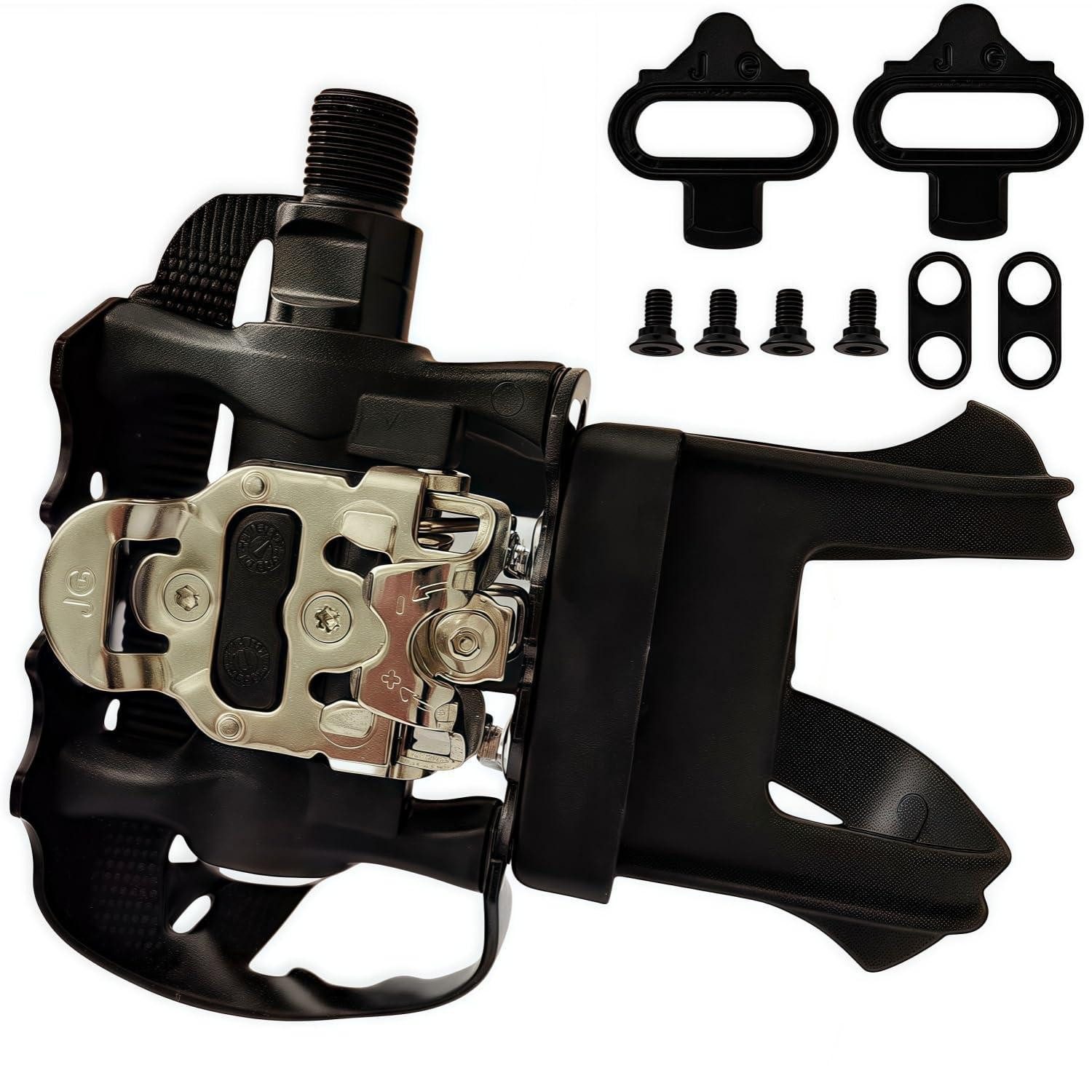LuxusKollektion Kombipedale Profi-Pedale Hybrid SPD/Plattform SmartFit 4D Schwarz