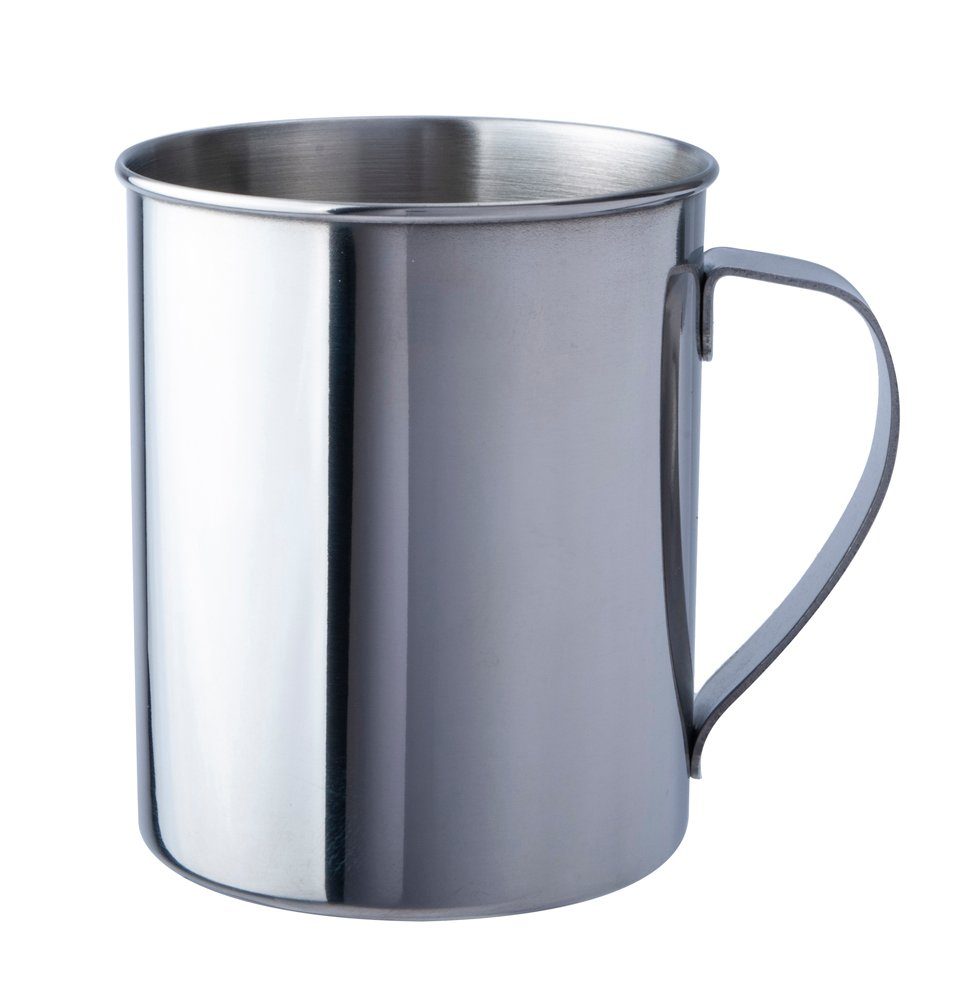 BasicNature Becher BasicNature Edelstahlbecher poliert