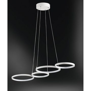 WOFI LED Pendelleuchte, Leuchtmittel inklusive, Warmweiß, Lampen Pendelleuchte Wohnzimmer Esstischlampe Modern