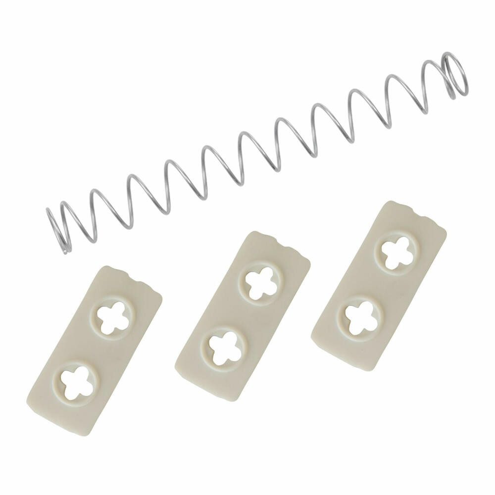 WESTMARK Entkerner Ersatzteilset für Kirschentkerner, 3 Abstreifplättchen, 1 Feder, PP, Stahl