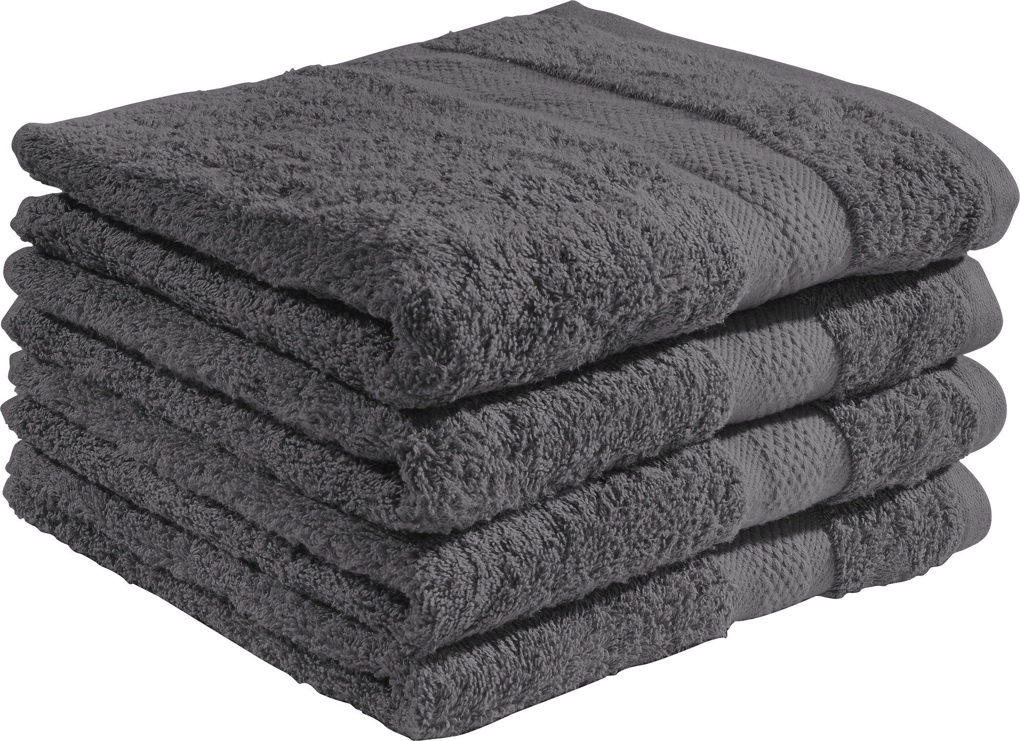 REDBEST Duschtuch Duschtuch "Chicago" 4er-Pack, Frottier, günstig online kaufen
