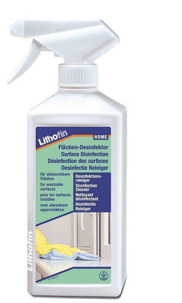 Lithofin Flächen-Desinfektor 500 ml Sanitärreiniger