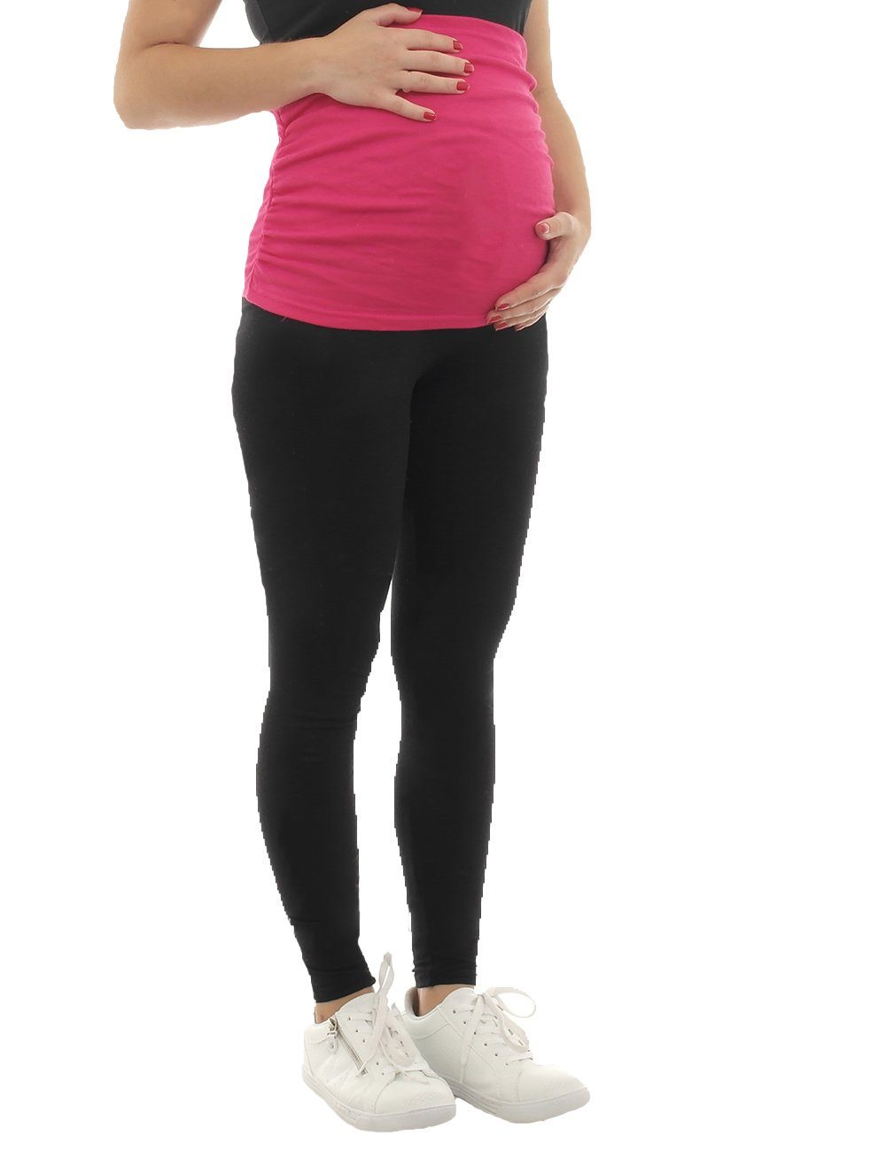 F&K-Mode Bandage Bauchband Fleece Thermo Bauchbinde Umstands-Mode, mit Fleece