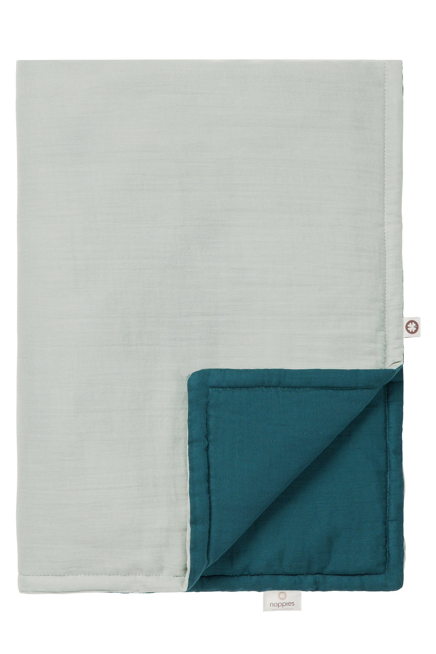 Babydecke Noppies Decke für die Filled Puritan cm, Wiege Noppies Gray 75x100