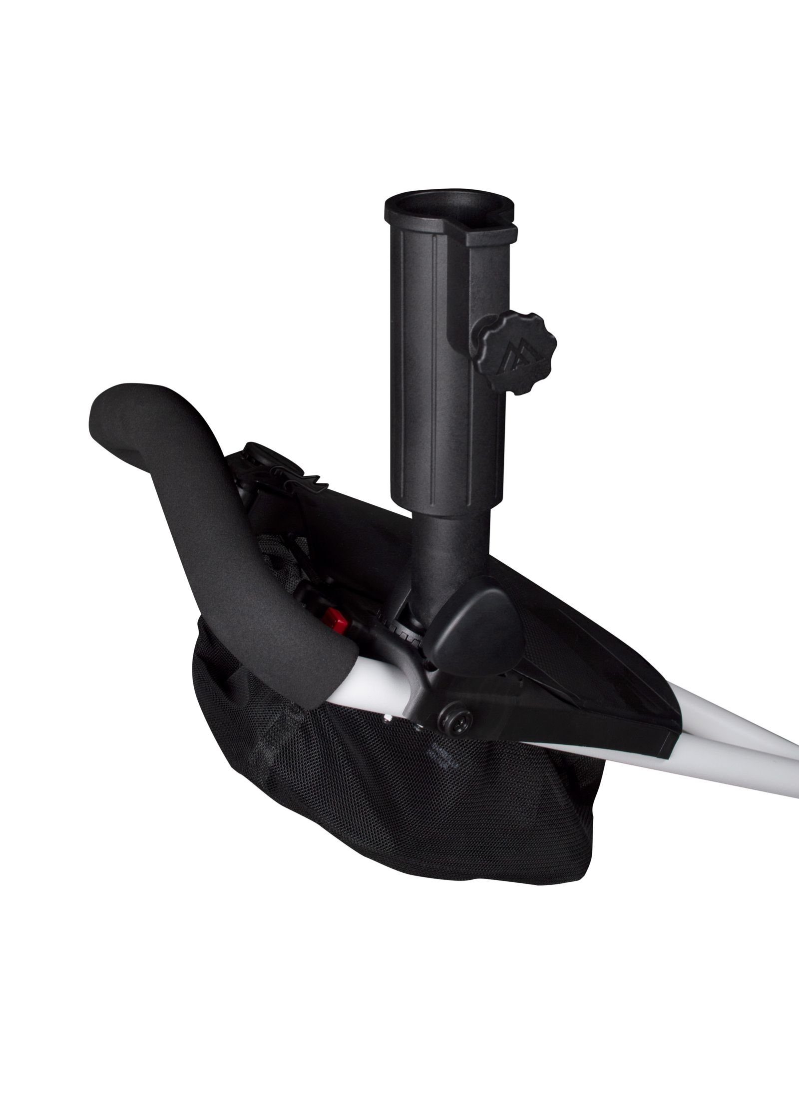 Golftrolley Big Max QFix Regenschirmhalter Oversize Golf Umbrella Holder