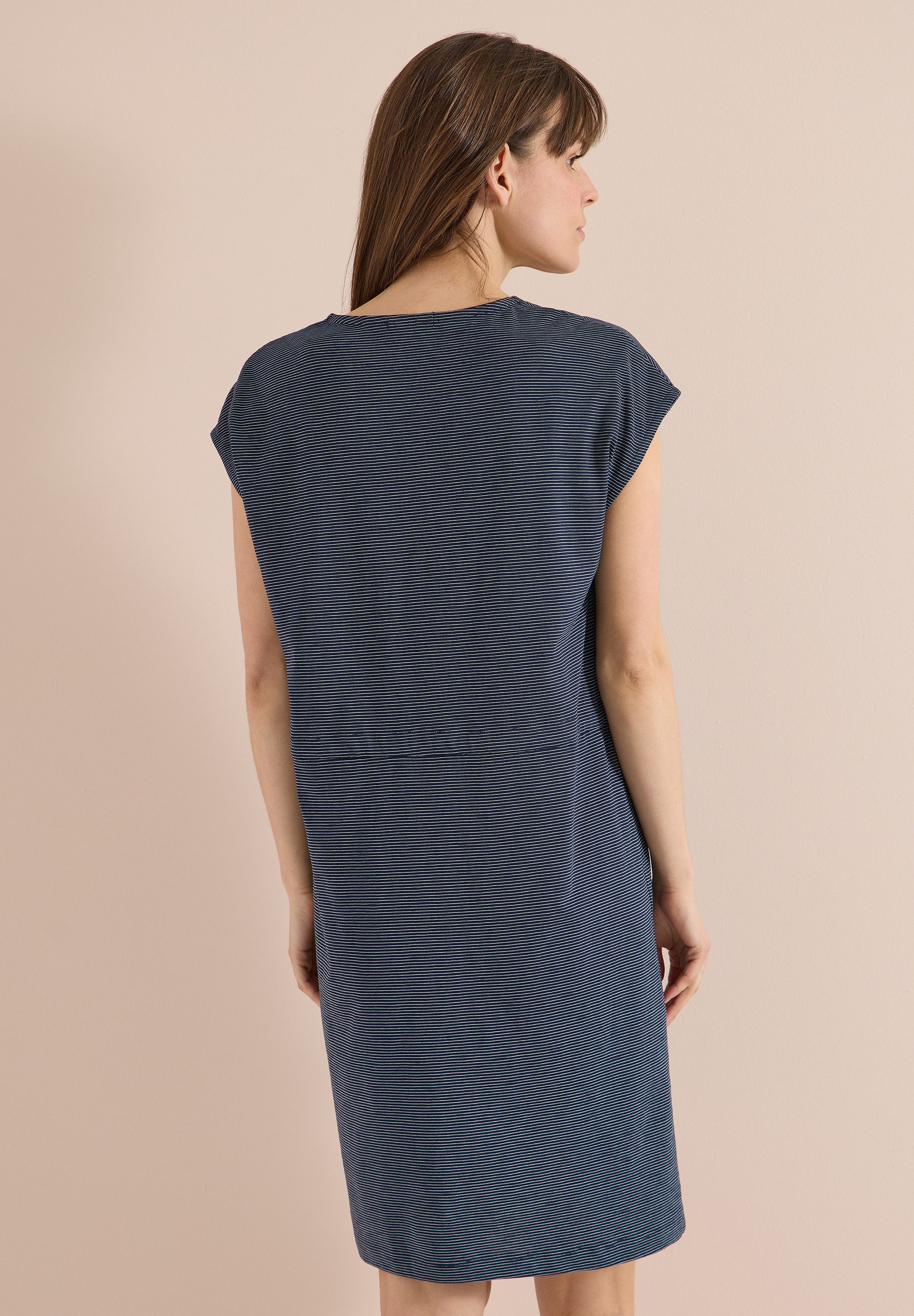 CECIL Jerseykleid mit Rundhalsausschnitt
