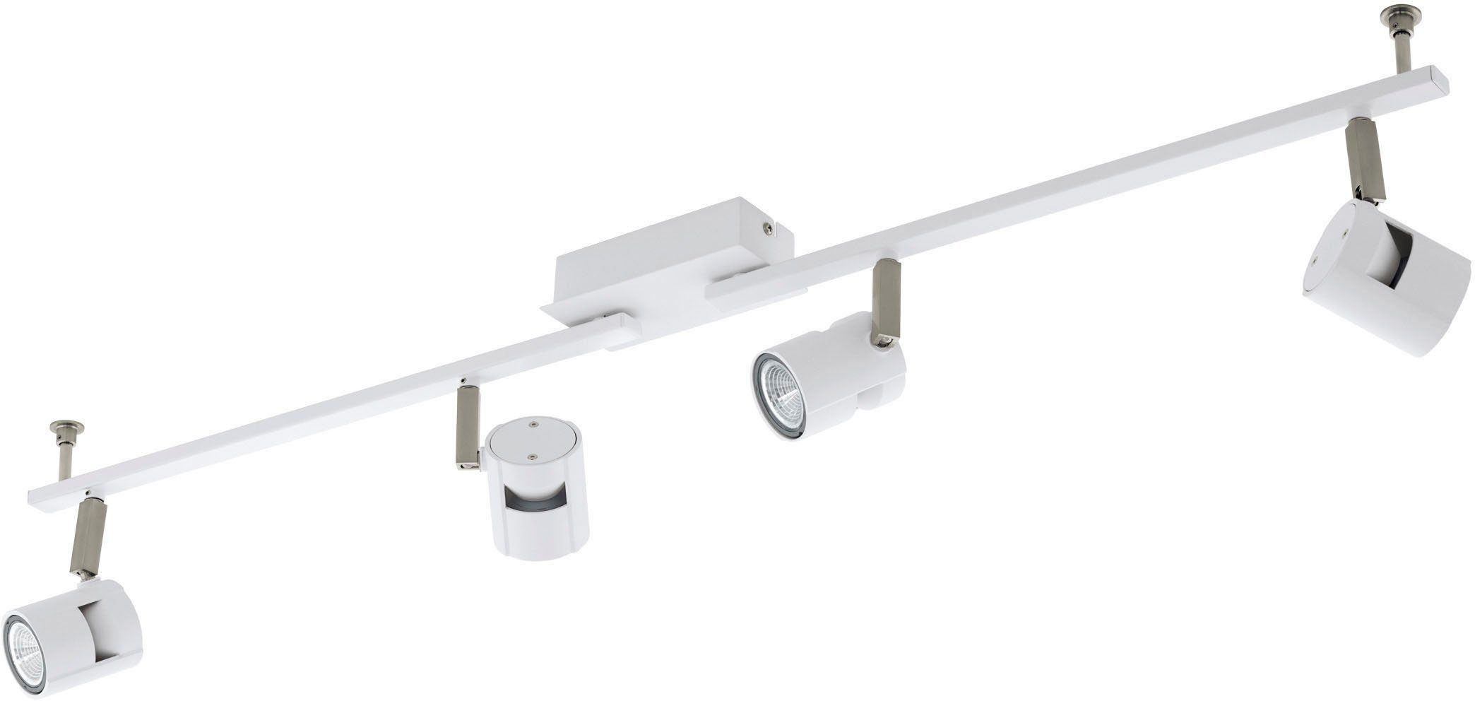 EGLO LED Deckenspots VERGIANO, LED wechselbar, Warmweiß, 3-step dimming