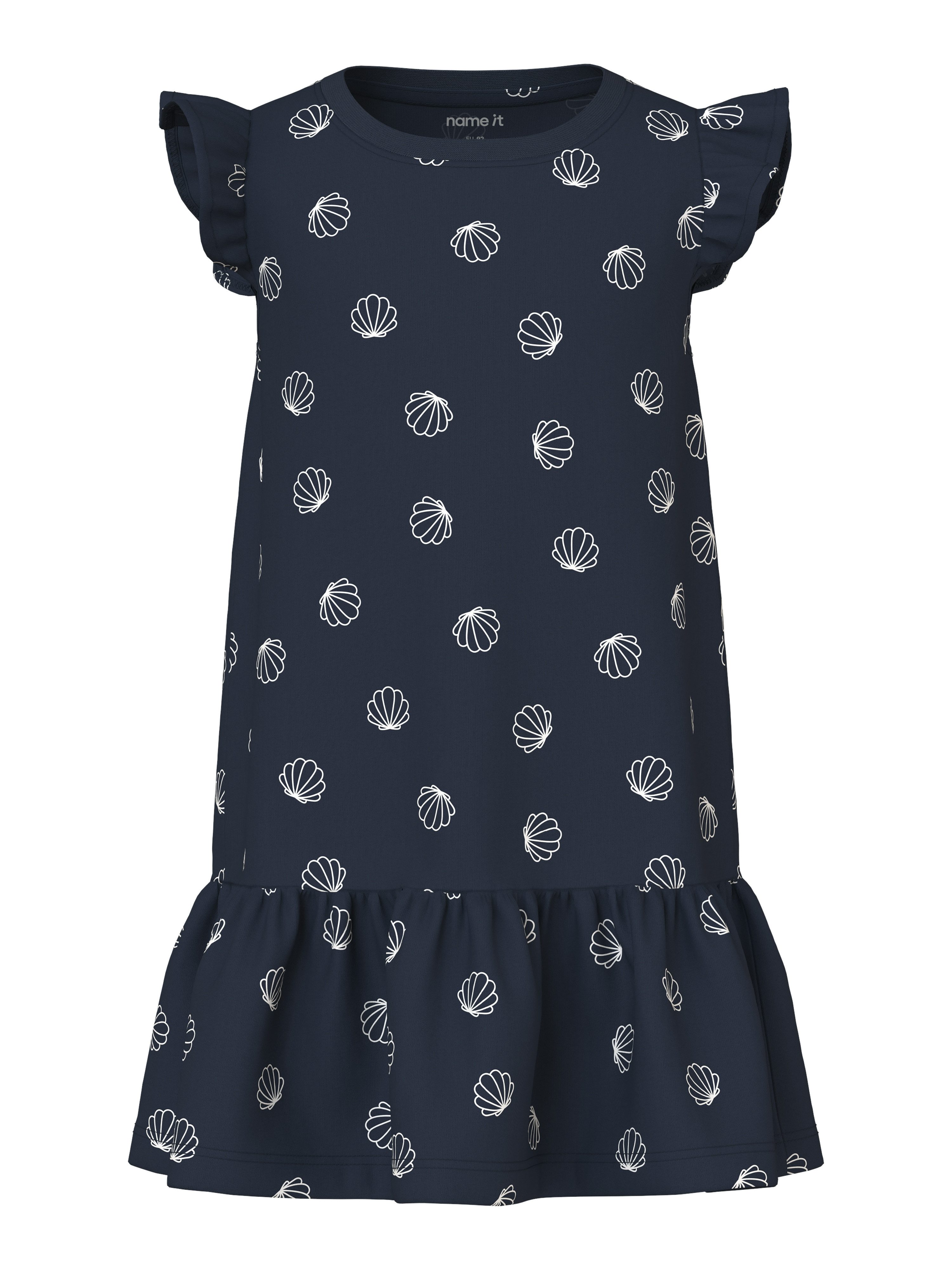 Name It Minikleid NMFVIDA CAPSL DRESS mit Volants und im sommerlichen Alloverdruck