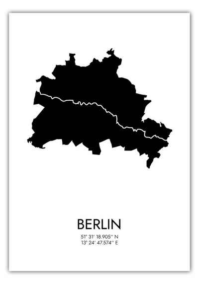 MOTIVISSO Poster Berlin Koordinaten #3