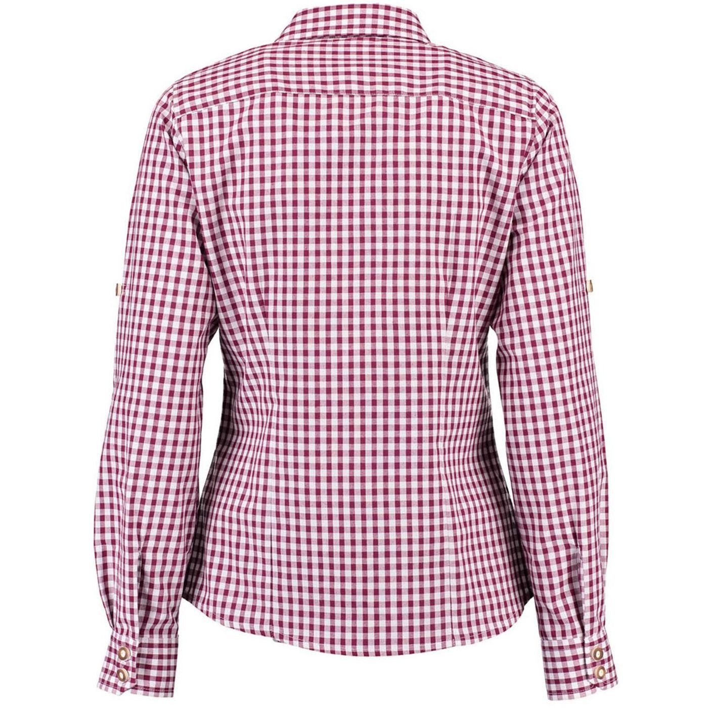German Wear Trachtenbluse GW-OB13 Trachtenbluse für Trachten lederhosen bluse Trachtenmode kariert