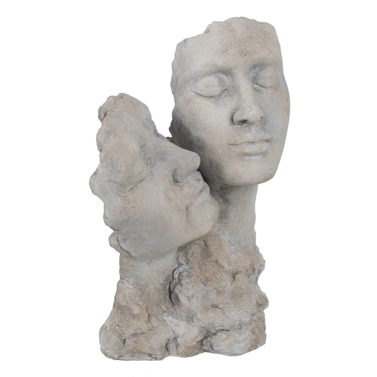 Bigbuy Dekofigur Skulptur Grau 20,5 x 12,5 x 29,5 cm