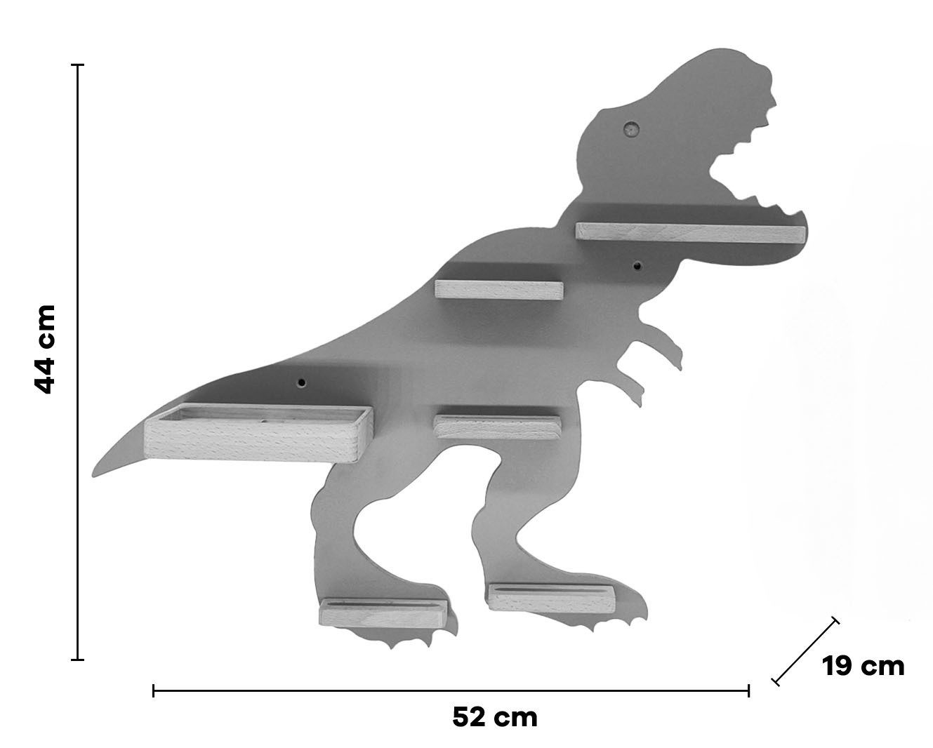 Boarti Wandregal Regal Dinosaurier Kinder Toniebox Tonies Figuren