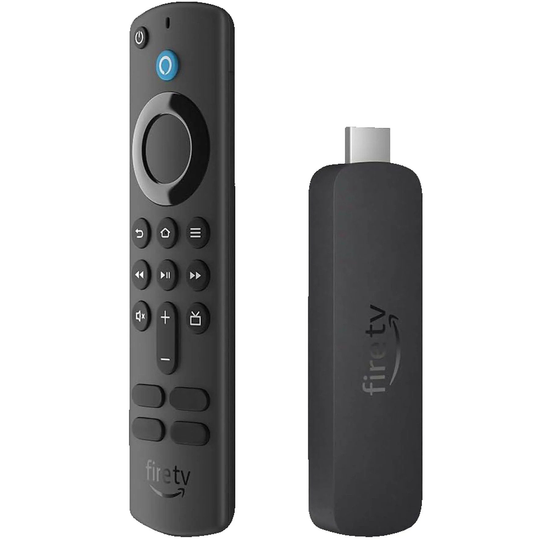 Amazon Streaming-Stick Fire TV Stick 4 ° Wi-Fi 6 ° HDR10+ ° Dolby Atmos / Vison, (Set, Amazon Alexa), inkl. Fernbedienung Sprachsteuerung