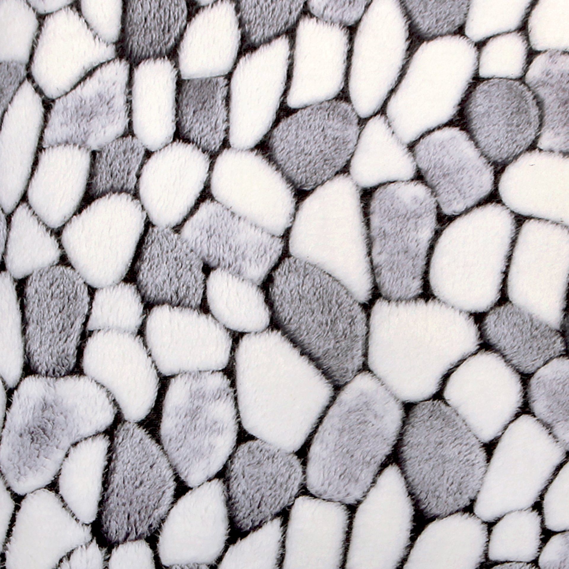 Delindo in Decke Fleece Wohndecke Coral Steinoptik weiche Stone, kuschelig Lifestyle,