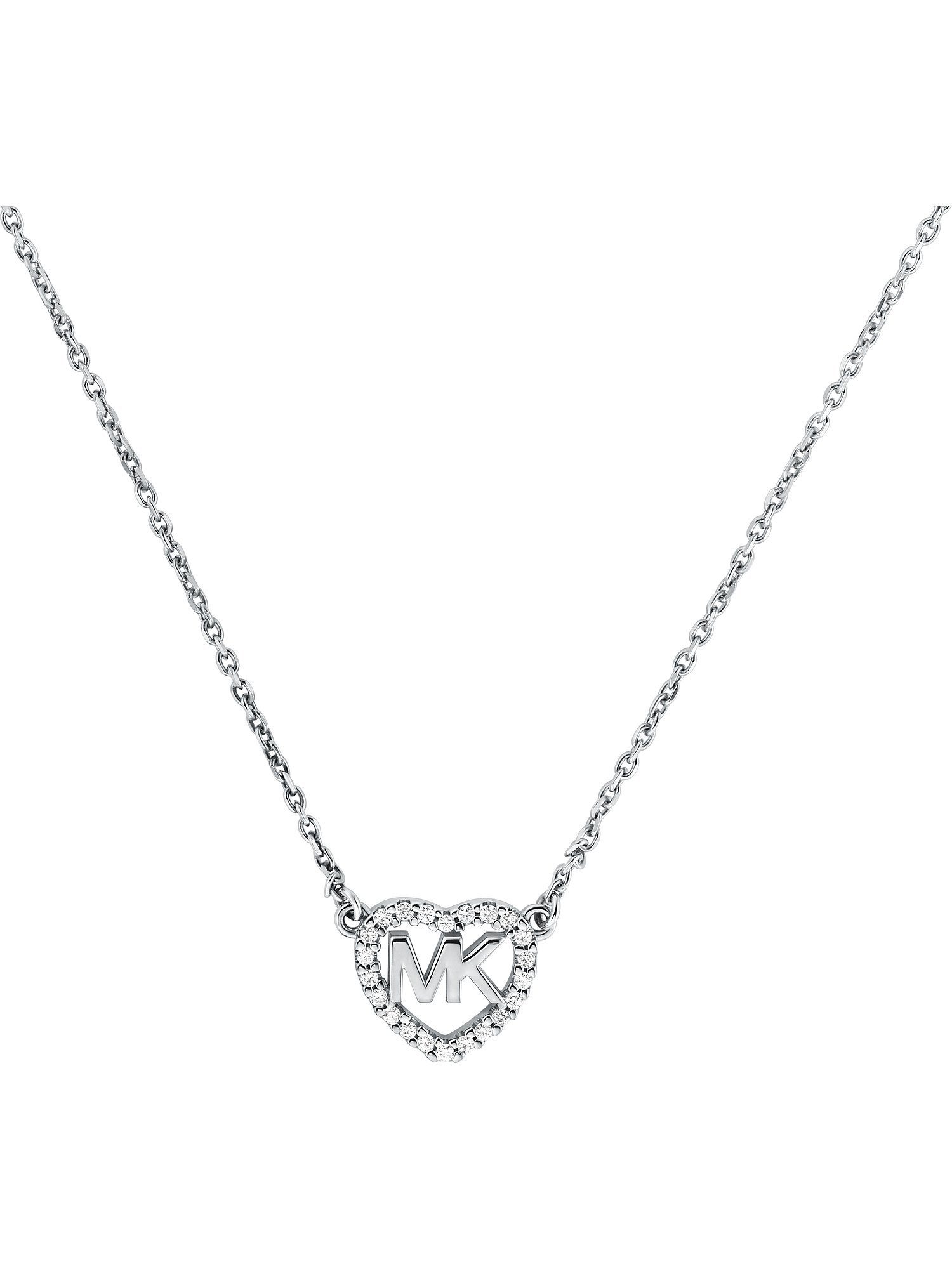 Collier Michael Kors Damen-Kette 925er Silber Farbstein