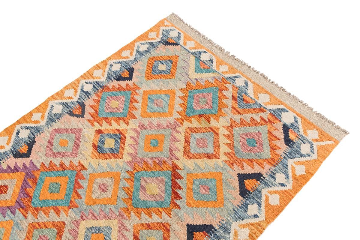 Orientteppich Kelim Afghan 103x154 Handgewebter 3 Trading, rechteckig, Nain mm Orientteppich, Höhe
