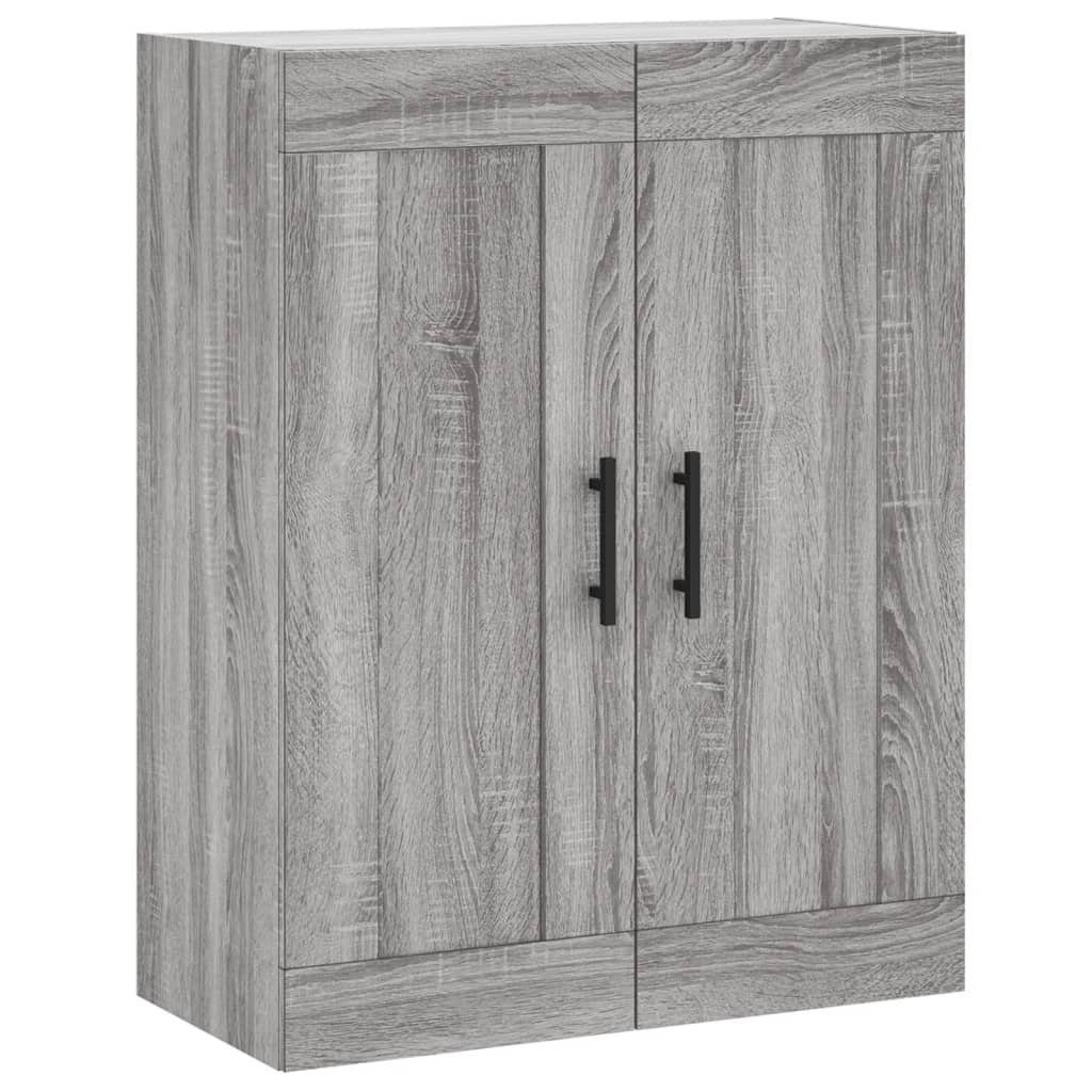 vidaXL Hängeschrank Wandschrank Grau Sonoma 69,5x34x90 günstig online kaufen