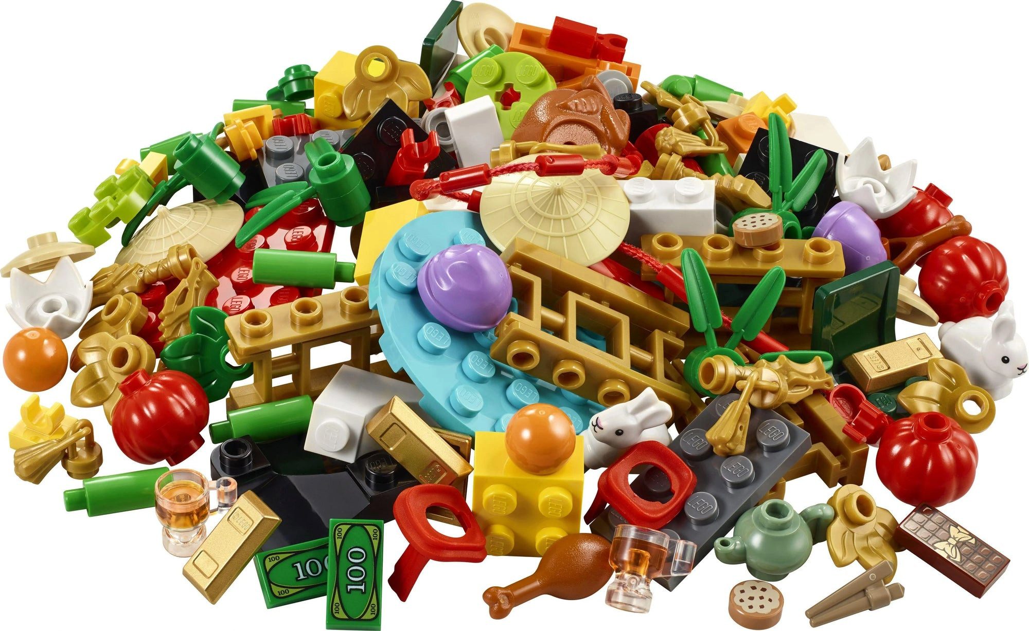 LEGO® LEGO® Promotional 40605 Mondneujahr – VIP-Ergänzungsset - 124 Teile Spielbausteine