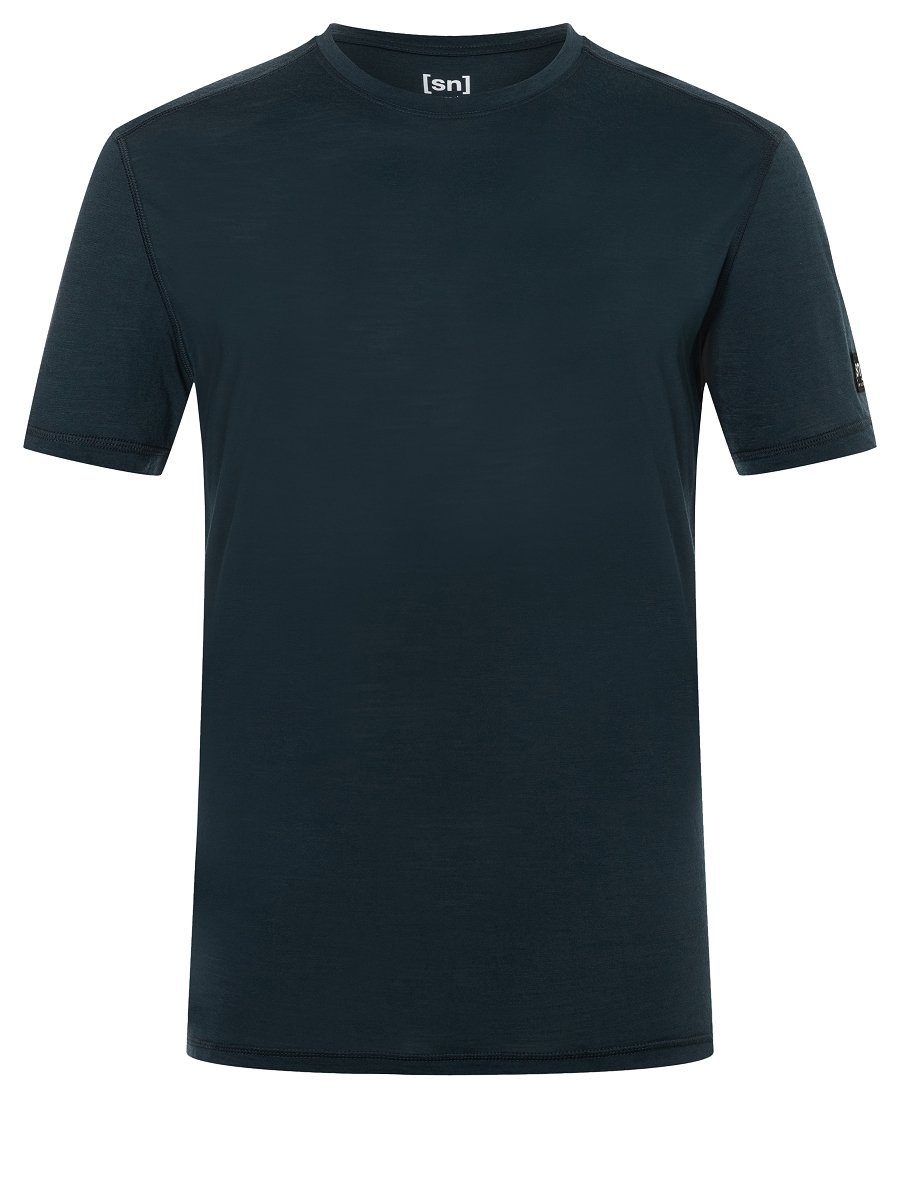 funktioneller SIERRA140 Funktionsshirt Blueberry Merino-Materialmix Merino SUPER.NATURAL M TEE T-Shirt