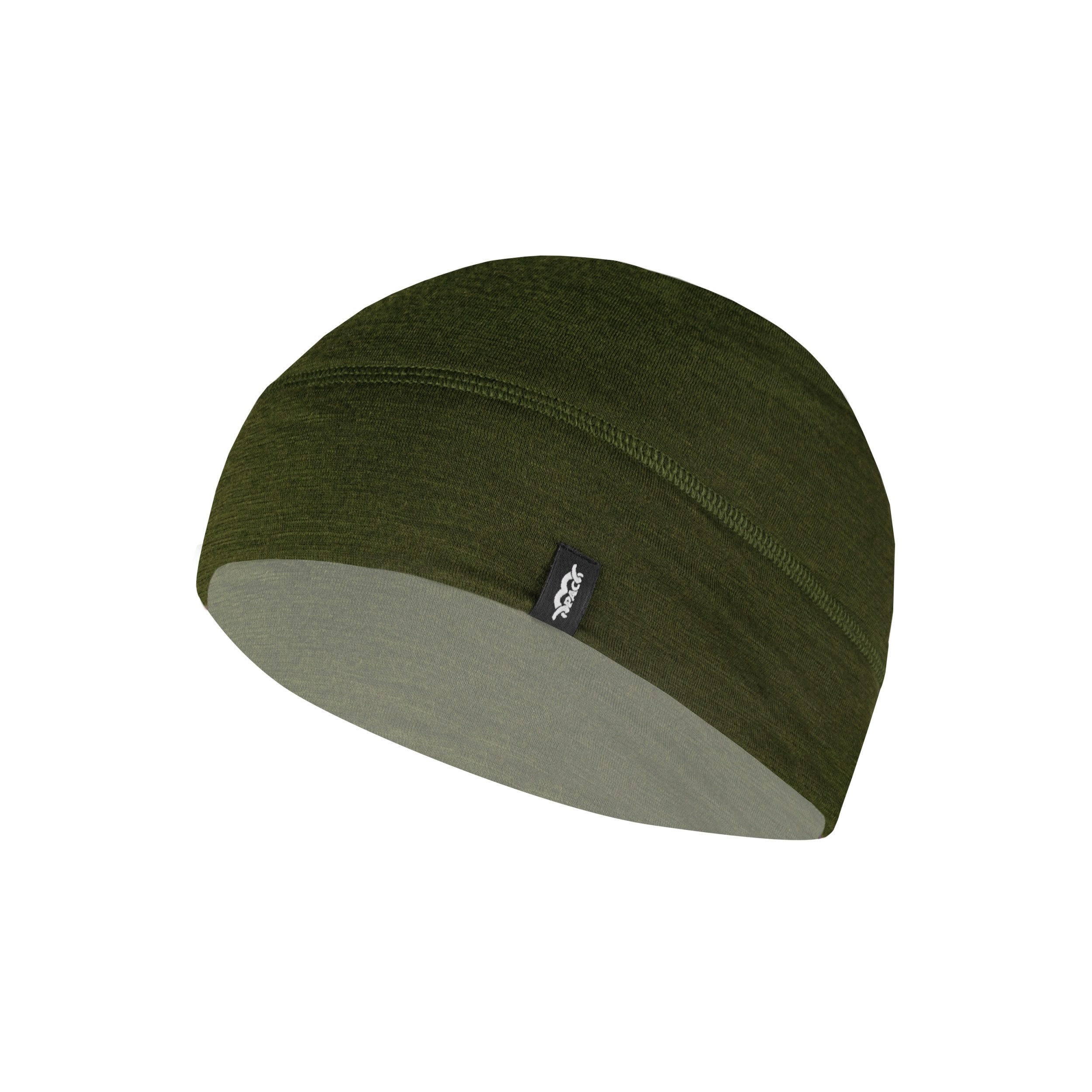 P.A.C. Halstuch PAC Merino Fleece Beanie 004 Olive