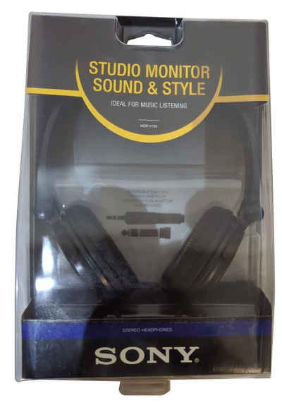 Sony MDR-V150 Навушники geschlossen schwarz mit 3,5 Klinkenstecker, 2 Навушники (nicht vorhanden, für Laptops und Monitore)