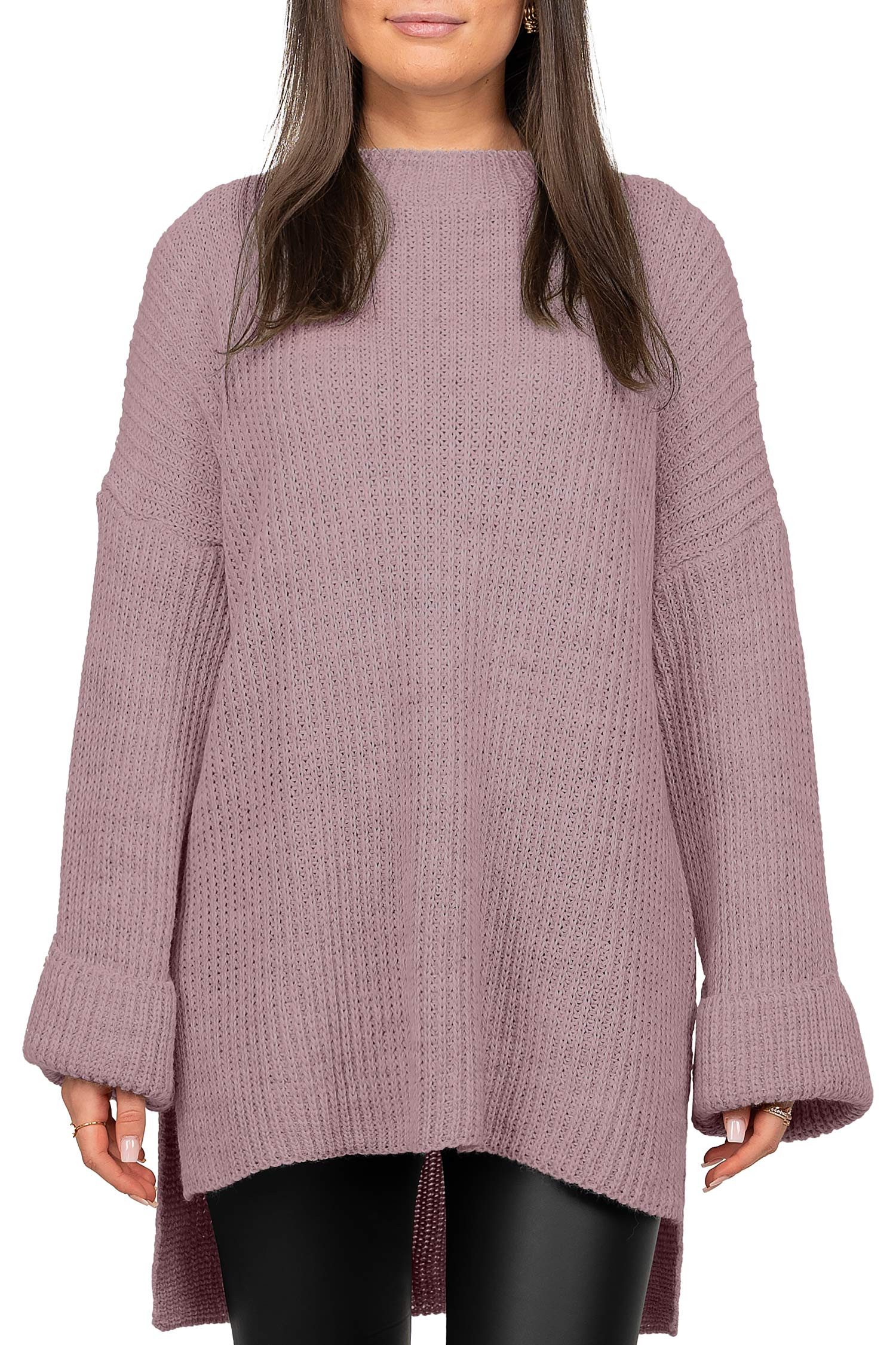 Reichstadt Strickpullover Gemütlicher Oversized Pullover 25RSW067 (1-tlg) W günstig online kaufen