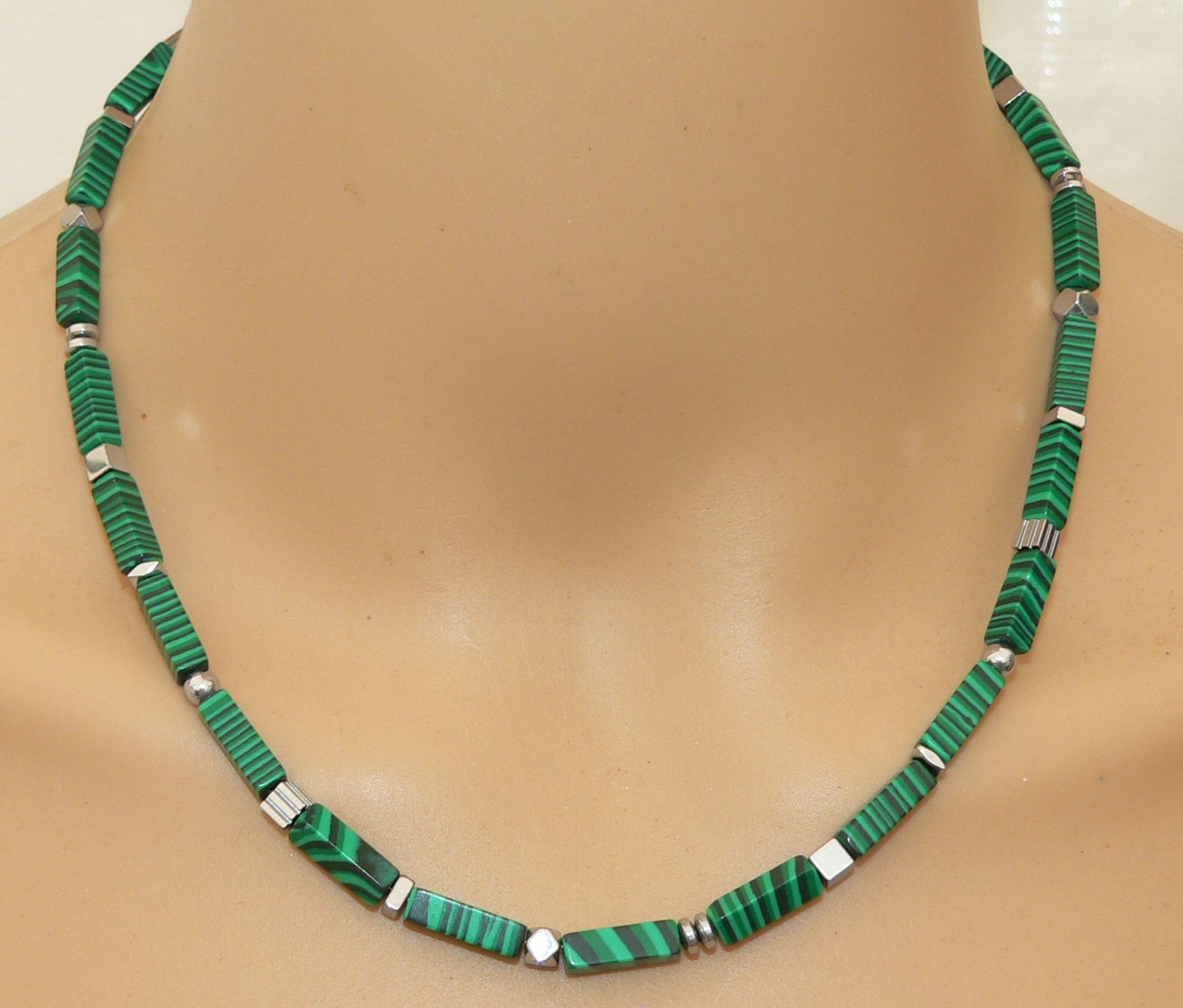 traumschmuck Collier 226d Collier Schmuck-Edelstein Impression Jaspis Malac günstig online kaufen