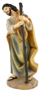 Krippenursel Krippenfigur Krippenfiguren Heilige Familie 4-tlg., ca. 30 cm, K 187-01 (4 St., 4-tlg), handbemalte Krippenfiguren