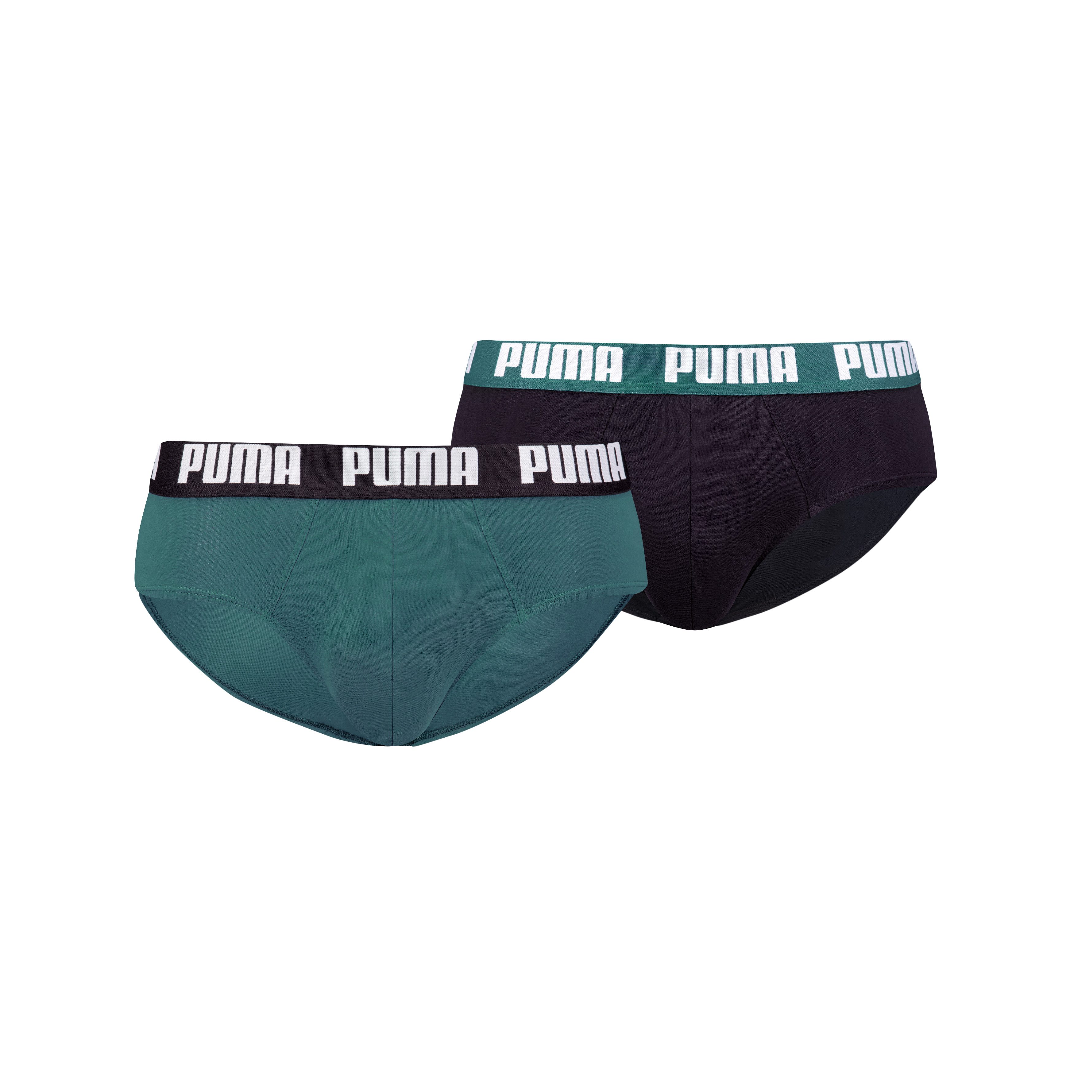 PUMA Slip PUMA MEN EVERYDAY BRIEFS (2er Pack) mit Logobund