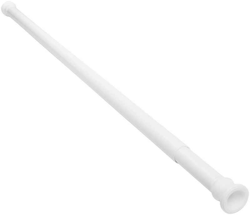 Klemmstange, Sanilo, Ø 28 mm, ausziehbar, für Duschvorhänge, Duschvorhangstange weiß 90-170cm