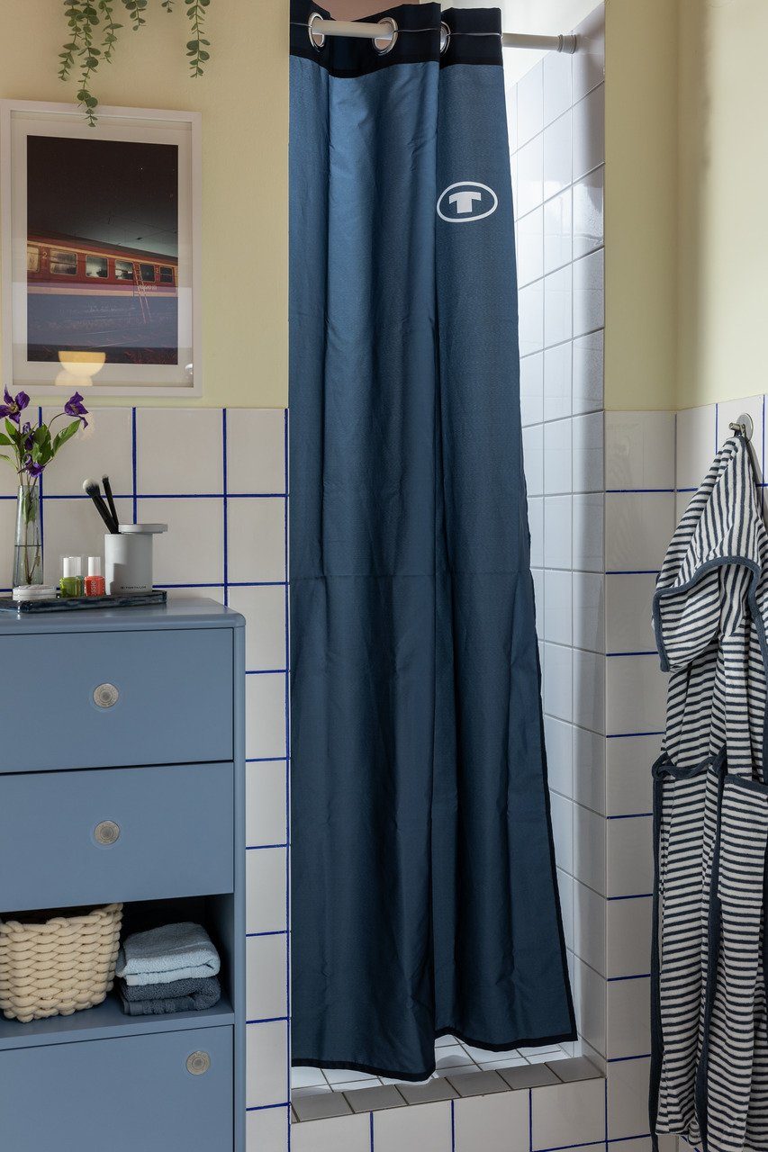 TOM TAILOR HOME Duschvorhang Navy Badewanne günstig online kaufen