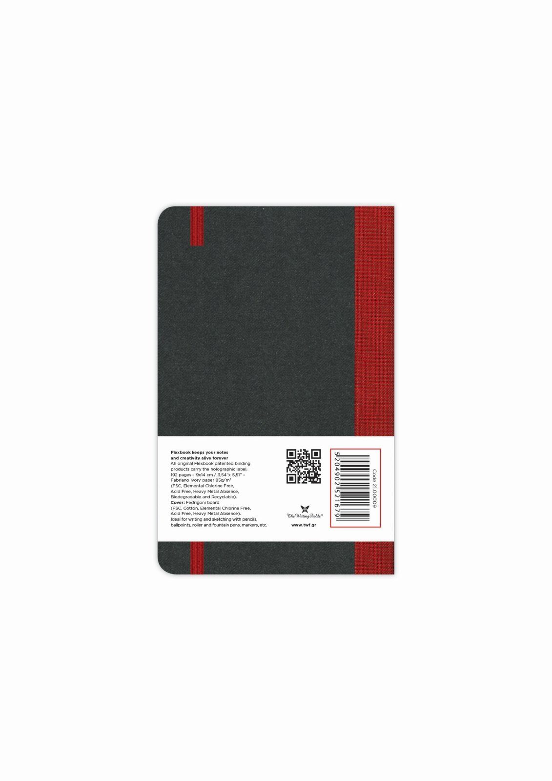 * Flexbook Notizbuch / Rot Notizbuch Elastikband blanko/linierte verschied 9 Flexbook / Blanko Globel 14 cm Seiten