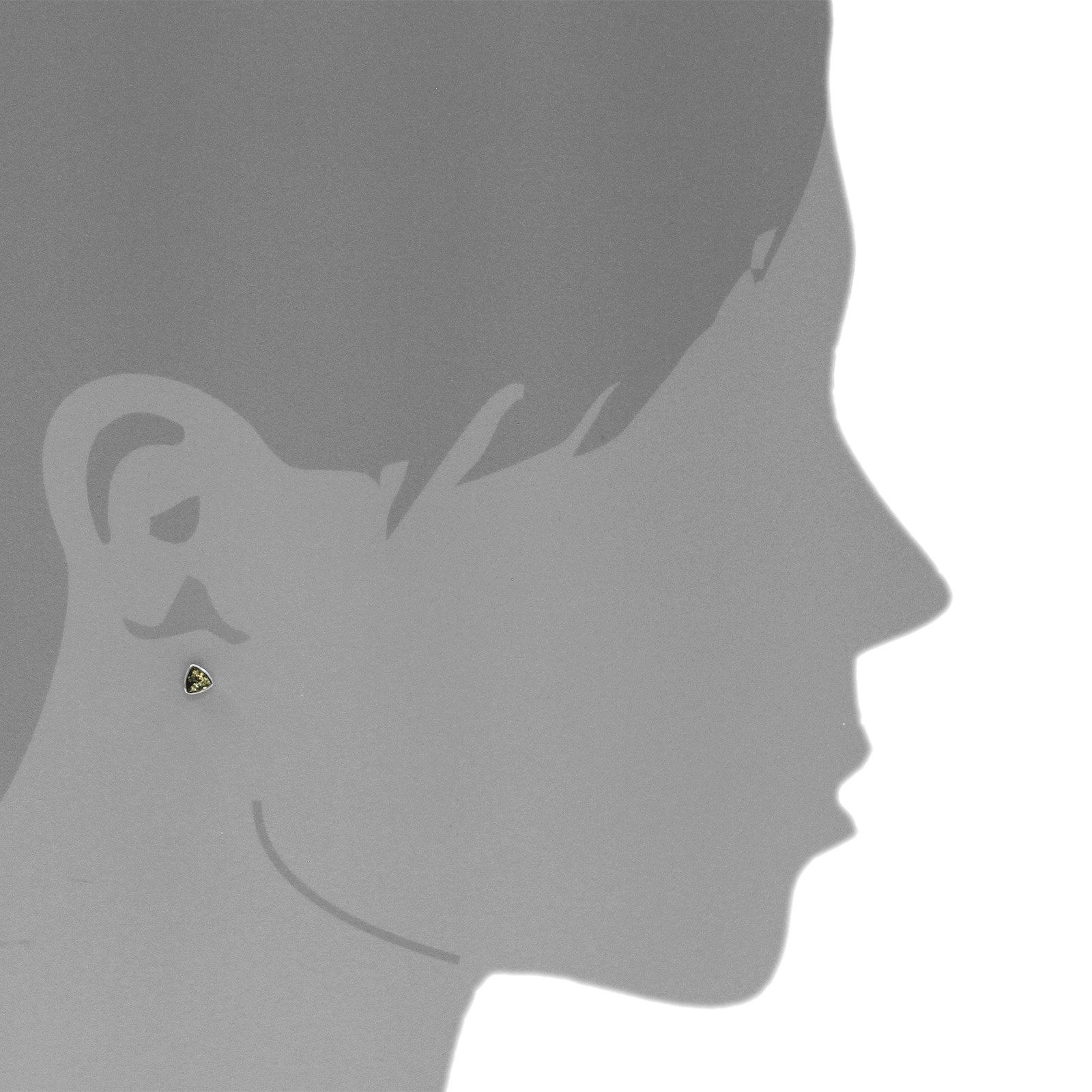 OSTSEE-SCHMUCK Paar Ohrstecker Ostsee-Schmuck Ohrstecker Classic 5x5x5 mm ( günstig online kaufen