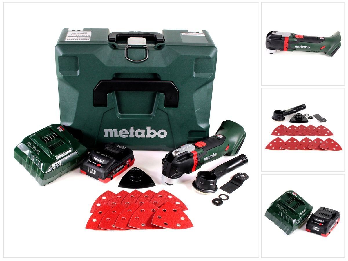 metabo Akku-Multifunktionswerkzeug MT 18 LTX Akku Multitool 18V (613021840) OIS-/Starlock-kompatibel +