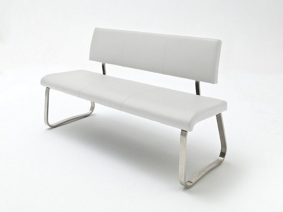 MCA furniture Polsterbank Arco (1-St), belastbar bis 280 kg, Kunstleder, in  verschiedenen Breiten