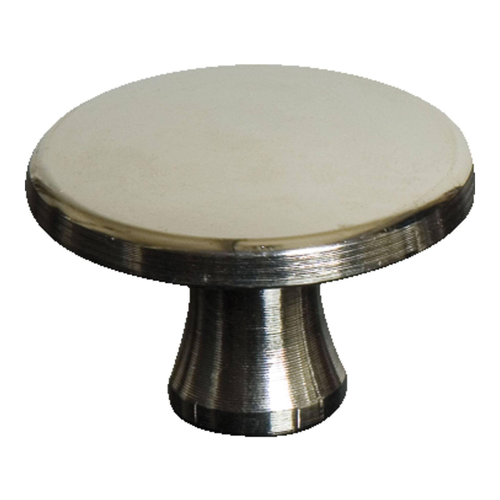 Staub Topfdeckel Staub Nickelknauf groß 4 cm, Nickel Farbe Silber, (1-tlg)