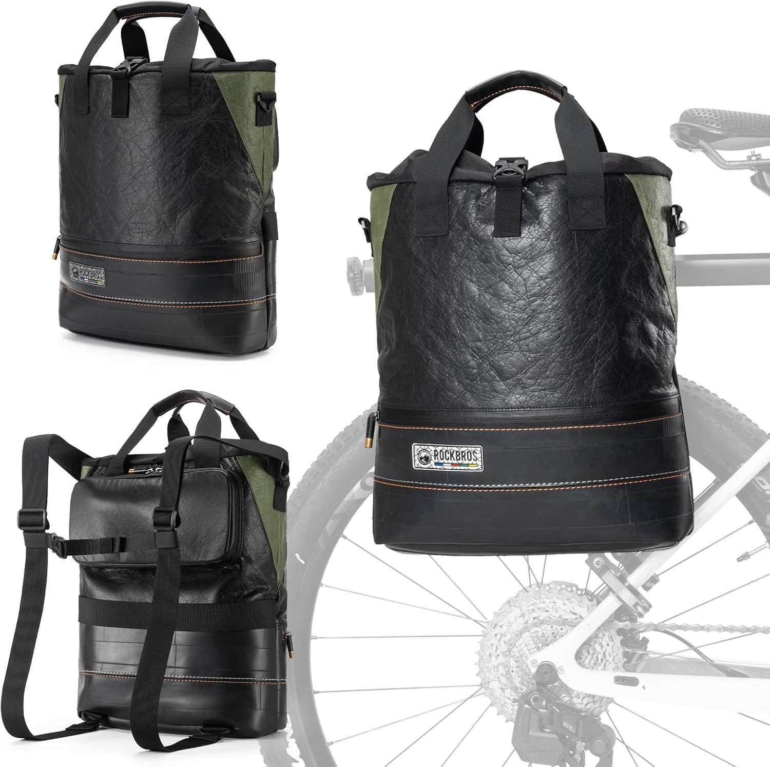 Gepäckträgertasche Road to Sky 4 in 1 Gepäckträgertasche 12L